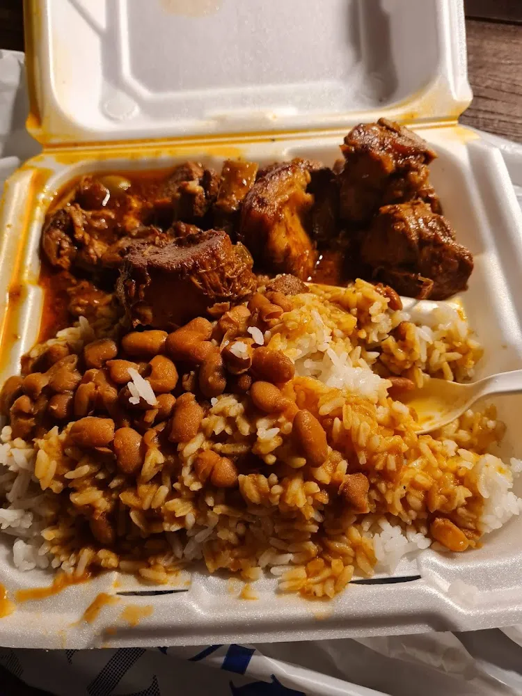 Rice Beans and Pork